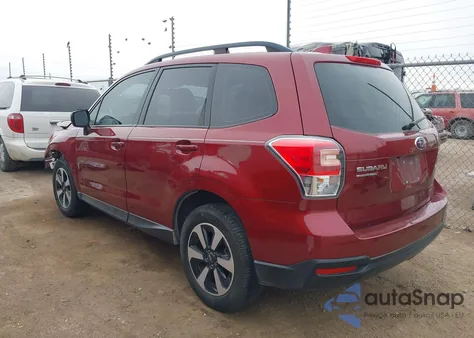 2018 Subaru Forester 2.5I from USA, damaged, VIN JF2SJABC1JH446987